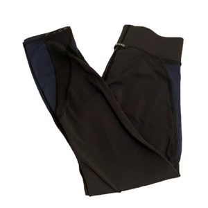 MICHI BLACK & NAVY LEGGINGS. Size S